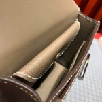 全手縫蠟線verrou插銷包原版epsom牛皮24cm多顏色手槍包