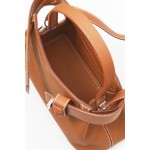 Original to/sw leather Kelly Medor bag platinum bag 27 hand-held crossbody bag, all hand-sewn