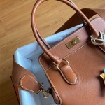 全手工手縫Toolbox牛奶盒子包原版swift皮20cm斜挎手提包