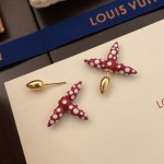 Grand LV cross-shaped ear studs