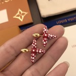 Grand LV cross-shaped ear studs