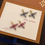 Grand LV cross-shaped ear studs