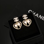小香 Chanel 新款愛心蝴蝶結耳釘