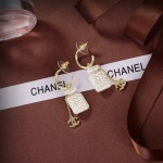 CHANEL 香奈兒 N°5 香水瓶垂墜耳環