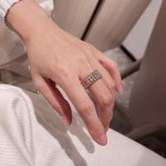 Cartier 卡地亞 Clash de Cartier 雙排鉚釘戒指