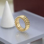 Cartier 卡地亞 Clash de Cartier 雙排鉚釘戒指