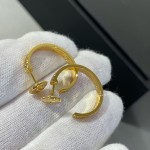 Cartier 卡地亞 Love 系列滿天星半圈鑽耳圈