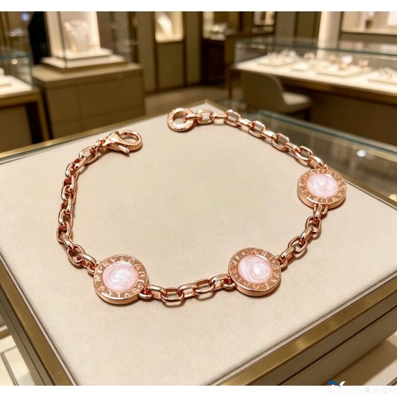 BVLGARI BVLGARI 三圓母貝手鏈