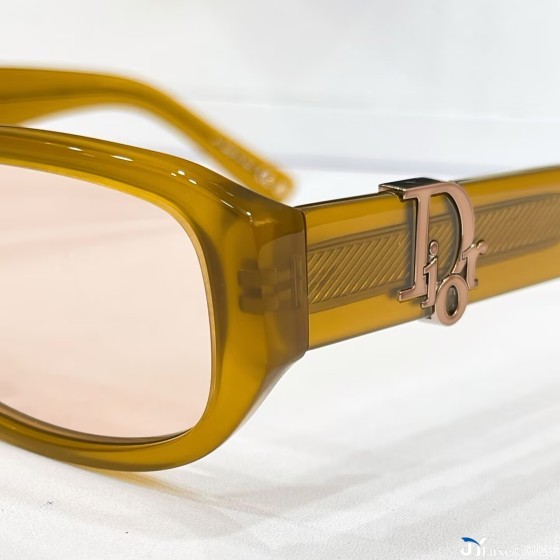 Dior Oblique R2F 復古小長方框墨鏡