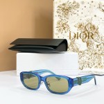 Dior Oblique R2F 復古小長方框墨鏡