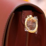 Original evercolor cowhide single-shoulder crossbody bag, fully hand-stitched Roulis pig nose bag