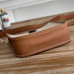All-hand-stitched EveLyne canvas perforated bag mini multi-color flight attendant bag for women