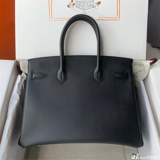 All-handmade hand-sewn wax thread 25 original epsom leather-sewn platinum bag Kelly handbag
