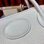 All-hand-stitched bolide women\'s bag, original togo leather bowling bag, 31cm handbag, in multiple colors