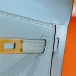 全手縫原版Epsom皮Mini二代凱莉包空姐包鉑金包