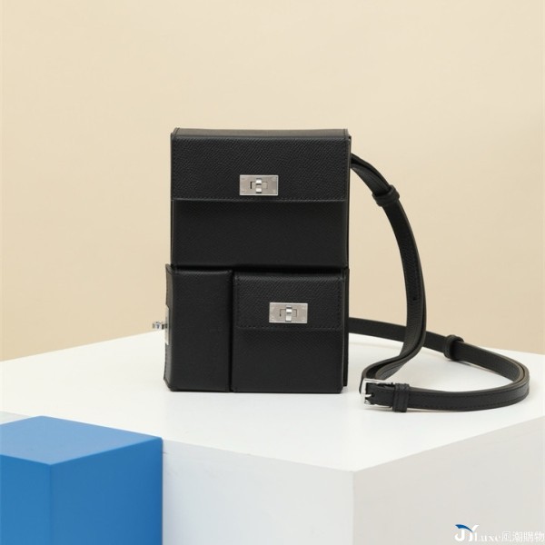 All-handmade Kelly Multipocket three-in-one bullet bag, original epsom leather crossbody bag