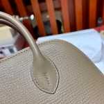 Fully hand-stitched bolide bowling bag, original goatskin mini handbag, shell women\'s bag in multiple colors