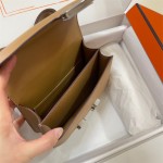 全手工康康空姐包原版epsom皮豬鼻子包19cm斜挎女包